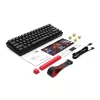 Redragon FIZZ Magnetic Plus 60% RGB spēļu tastatūra - Melna