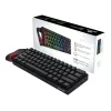 Redragon FIZZ Magnetic Plus 60% RGB spēļu tastatūra - Melna
