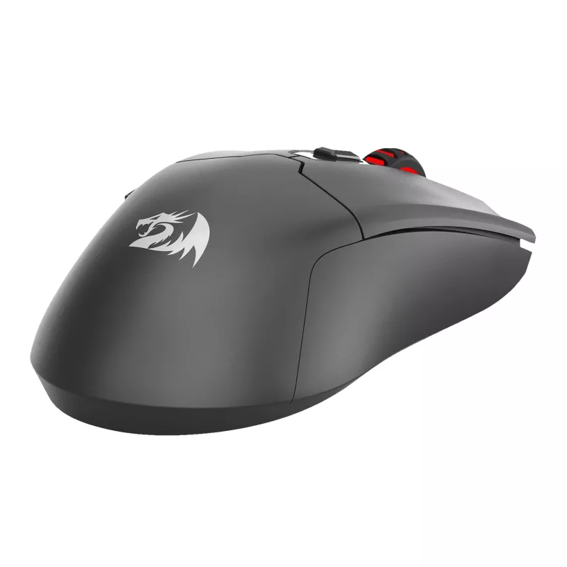 Redragon FYZU M995 PRO bezvadu spēļu pele - melna, 26K DPI Pixart 3395, trīs režīmi, 9 pogas, RGB, 70h akumulators