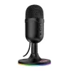 Redragon GM303 PULSAR spēļu straumēšanas mikrofons - melns