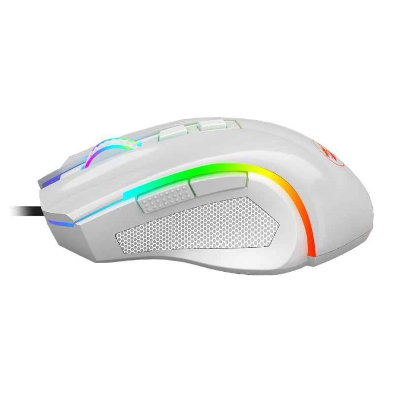 REDRAGON GRIFFIN 7200DPI spēļu pele - balta
