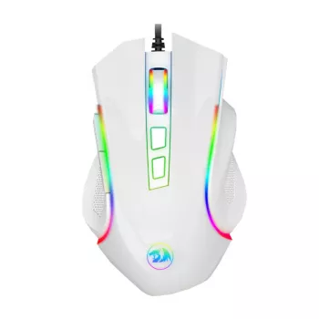 REDRAGON GRIFFIN 7200DPI spēļu pele - balta