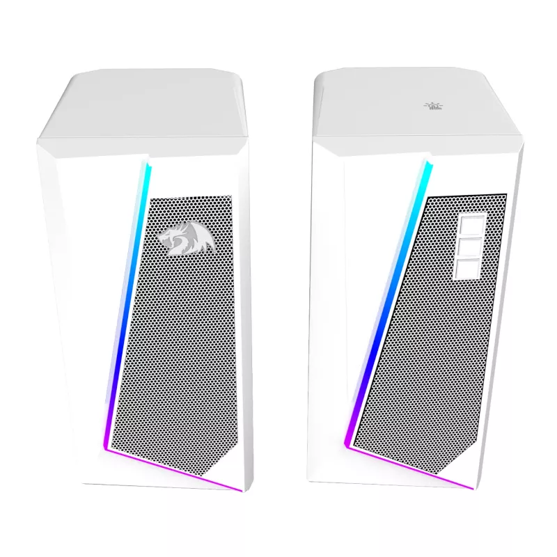 Redragon GS20W ANVIL 3W 2.0 RGB stereo datora skaļruņi - balts