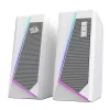 Redragon GS20W ANVIL 3W 2.0 RGB stereo datora skaļruņi - balts
