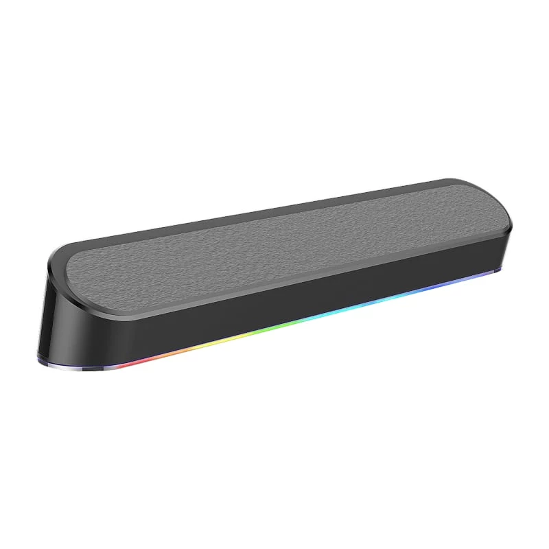 Redragon GS560 Adiemus 2.0 RGB USB/Aux spēļu skaņas josla - melna