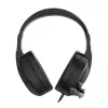 Redragon H211 CRONUS Virtual 7.1 Surround Sound RGB vadu spēļu austiņas - Melna