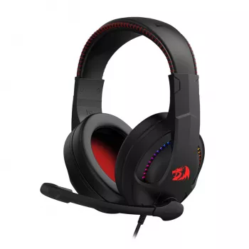 Redragon H211 CRONUS Virtual 7.1 Surround Sound RGB vadu spēļu austiņas - Melna