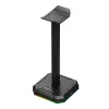 Redragon HA300 Scepter Pro RGB austiņu statīvs ar 4 portu USB 2.0 centrmezglu