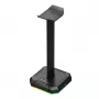 Redragon HA300 Scepter Pro RGB austiņu statīvs ar 4 portu USB 2.0 centrmezglu