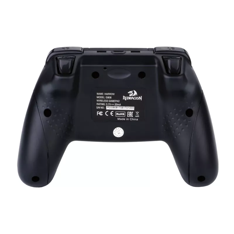 Redragon HARROW bezvadu X/D-Input PC kontrolieris - melns