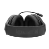 REDRAGON HYLAS H260RGB apkārt auss spēļu austiņas ar noņemamu mikrofonu, 50mm draiveri, RGB apgaismojums, 3.5mm audio + USB barošana, melnas