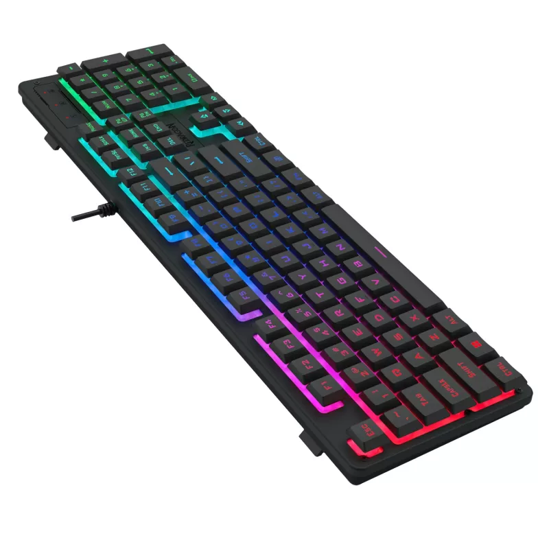 Redragon K521 RGB NETHERBANE 104 taustiņu membrānas spēļu tastatūra