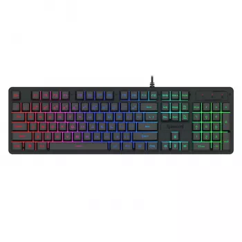 Redragon K521 RGB NETHERBANE 104 taustiņu membrānas spēļu tastatūra