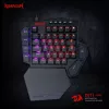 Redragon K585 DITI ELITE PRO RGB 40% bezvadu mehāniskā spēļu tastatūra - zili slēdži