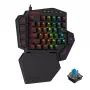 Redragon K585 DITI ELITE PRO RGB 40% bezvadu mehāniskā spēļu tastatūra - zili slēdži