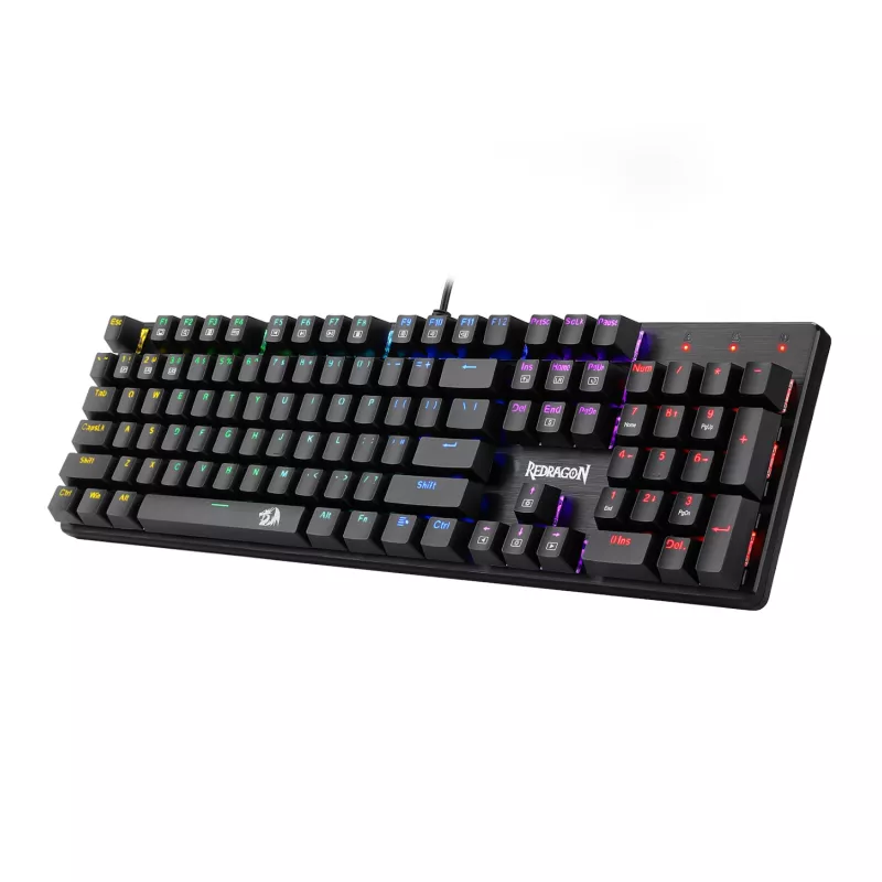 Redragon K671 104 taustiņu pilna izmēra RGB mehāniskā spēļu tastatūra