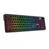 Redragon K762 TERRAFLARE PRO RGB bezvadu spēļu klaviatūra ar blīvējuma stiprinājumu - 75% 82 taustiņi, trīs režīmi, karsti maināmi, Double-Shot PBT, melna