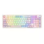 Redragon K768VI-WL trīs režīmu RGB mehāniskā spēļu tastatūra – 100 taustiņi ar karsto nomaiņu (melna)
