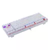 REDRAGON KUMARA mehāniskā 87 taustiņu RGB apgaismojuma spēļu tastatūra - balta