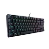 Redragon KUMARA RGB mehāniskā spēļu klaviatūra - Tenkeyless 87 taustiņi, Outemu Red slēdži, RGB apgaismojums, melna