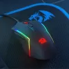 Redragon M616 TRIDENT 10000DPI RGB spēļu pele - Melna