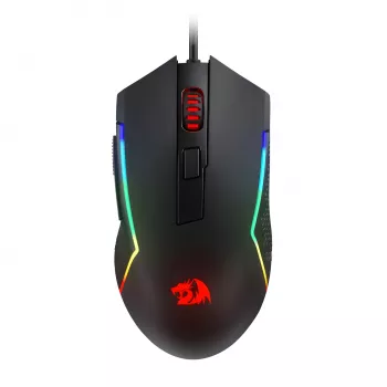 Redragon M616 TRIDENT 10000DPI RGB spēļu pele - Melna