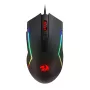 Redragon M616 TRIDENT 10000DPI RGB spēļu pele - Melna
