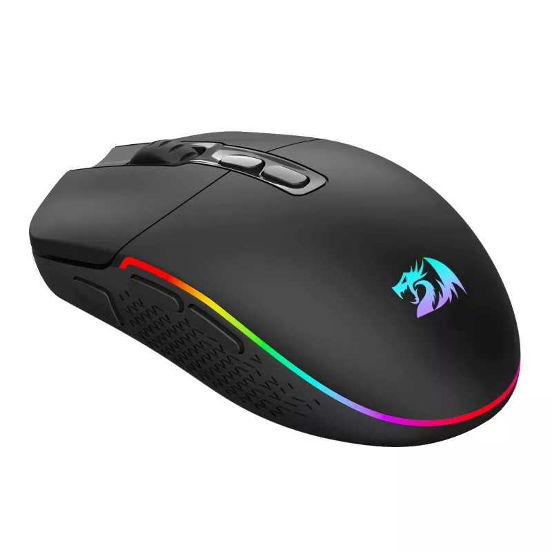 Redragon M719 Pro INVADER 10000DPI 2.4GHz bezvadu spēļu pele - melna