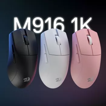 REDRAGON M916 PRO 1K 3 režīmu bezvadu spēļu pele - Rozā