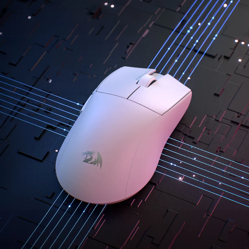 REDRAGON M916 PRO 1K 3 režīmu bezvadu spēļu pele - Rozā
