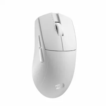 Redragon M916 PRO 1K 3 režīmu bezvadu spēļu pele – balta