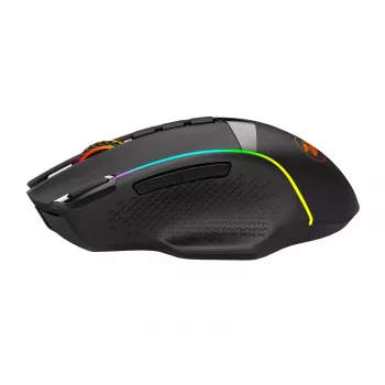Redragon M991 RGB PRO ENLIGHTENMENT 26000 DPI Tri-Mode bezvadu spēļu pele - Melna