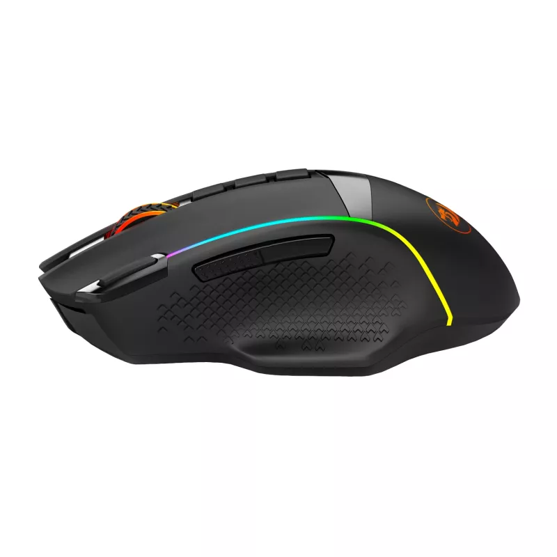 Redragon M991 RGB PRO ENLIGHTENMENT 26000 DPI Tri-Mode bezvadu spēļu pele - Melna