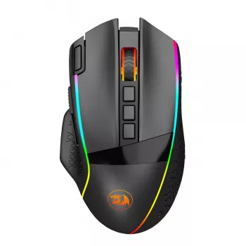 Redragon M991 RGB PRO ENLIGHTENMENT 26000 DPI Tri-Mode bezvadu spēļu pele - Melna