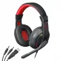 Redragon Over-Ear ARES Aux RGB spēļu austiņas - melnas