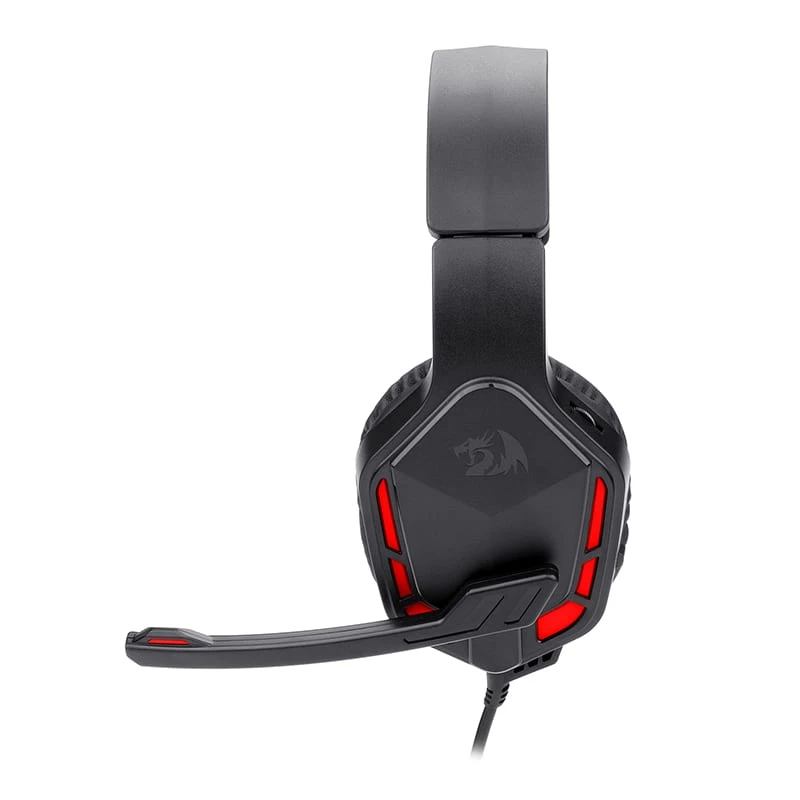 REDRAGON Over-Ear THEMIS Aux Gaming Headset - Melns