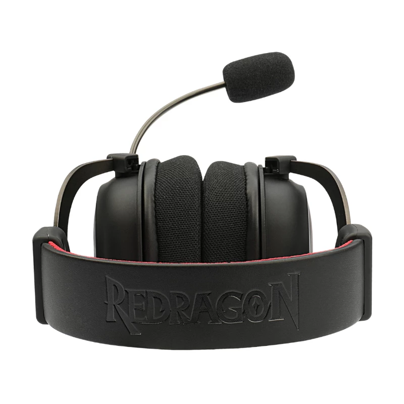 REDRAGON Over-Ear ZEUS-X USB RGB spēļu austiņas - Melna