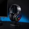 REDRAGON PANDORA H350 RGB Over-Ear Gaming austiņas ar noņemamu mikrofonu, 50mm draiveri, 3.5mm audio un USB RGB barošanu, melna
