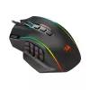 REDRAGON PERDICTION 4 12400DPI RGB MMO ergonomiska spēļu pele - melna
