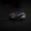 REDRAGON PREDATOR 4000DPI RGB Ergo spēļu pele - Melna