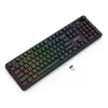 Redragon RM104 PRO VOLCANO RGB bezvadu membrānas spēļu klaviatūra - melna