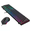 Redragon S107 RGB Gaming Essentials vadu spēļu tastatūras un peles komplekts