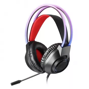 Redragon SCREAM Over-Ear RGB spēļu austiņas - Melna