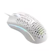REDRAGON STORM WIRED RGB spēļu pele - viegls šūnveida dizains, 12400 DPI, 7 programmējamas pogas, Omron slēdži, PTFE kājiņas