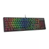 Redragon SURARA K582RGB mehāniskā RGB spēļu tastatūra - melna