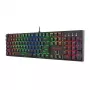 Redragon SURARA K582RGB mehāniskā RGB spēļu tastatūra - melna