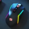 REDRAGON Trident Pro 8000DPI RGB spēļu pele - melna