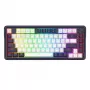 Redragon UCAL K673 PRO 65% Tri-Mode bezvadu mehāniskā spēļu tastatūra - melna (Hot-Swappable, Gasket Mount, RGB)