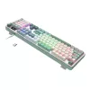 Redragon WYVERN K761 Pro pilna izmēra RGB bezvadu mehāniskā spēļu klaviatūra - balta/zaļa