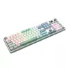 Redragon WYVERN K761 Pro pilna izmēra RGB bezvadu mehāniskā spēļu klaviatūra - balta/zaļa